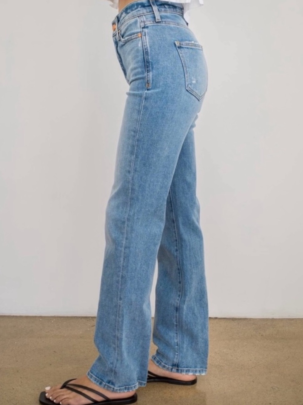 HABITUAL Logan Jean 10 / 30 Tall high-rise straight leg long